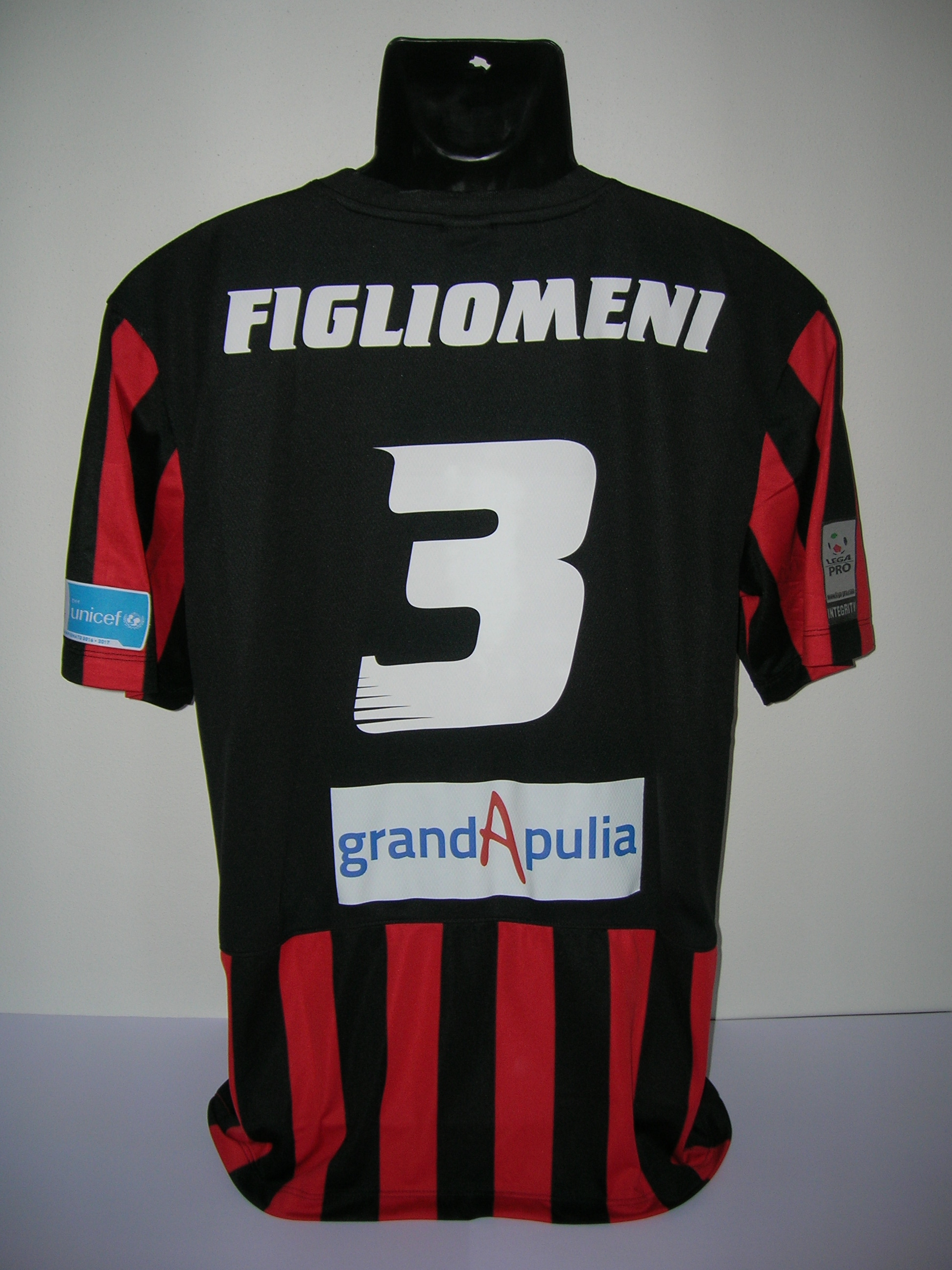 Foggia calcio n.3 Figliomeni partita Akragas Foggia 0-1 febbraio 2017 - 533