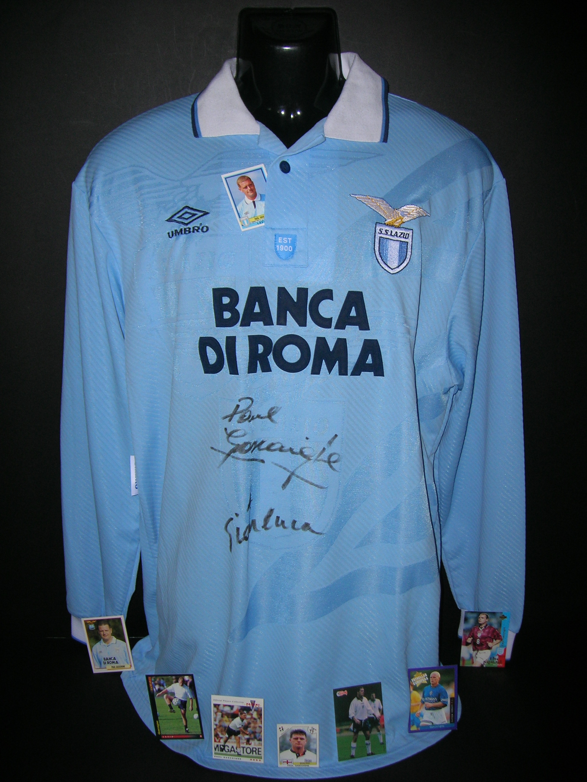 Maglie originali indossate e autografate - Football Vintage Collecting original from 1896 di Di Blas Claudio