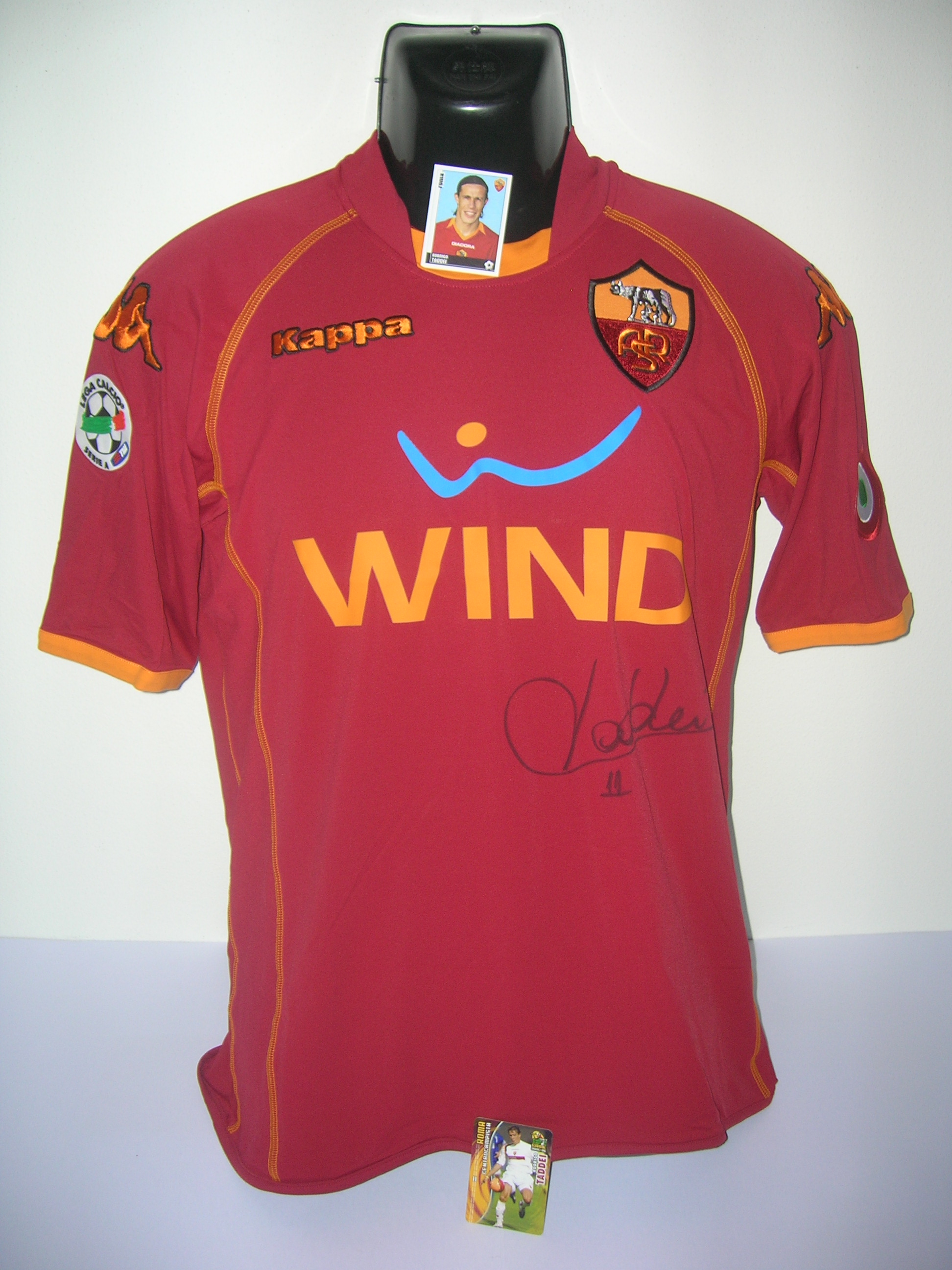 Maglie originali indossate e autografate - Football Vintage Collecting original from 1896 di Di Blas Claudio